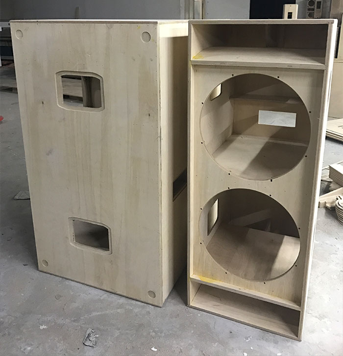 Rs18 Sub Bass Loudspeaker System With Two 18 Long Excursion